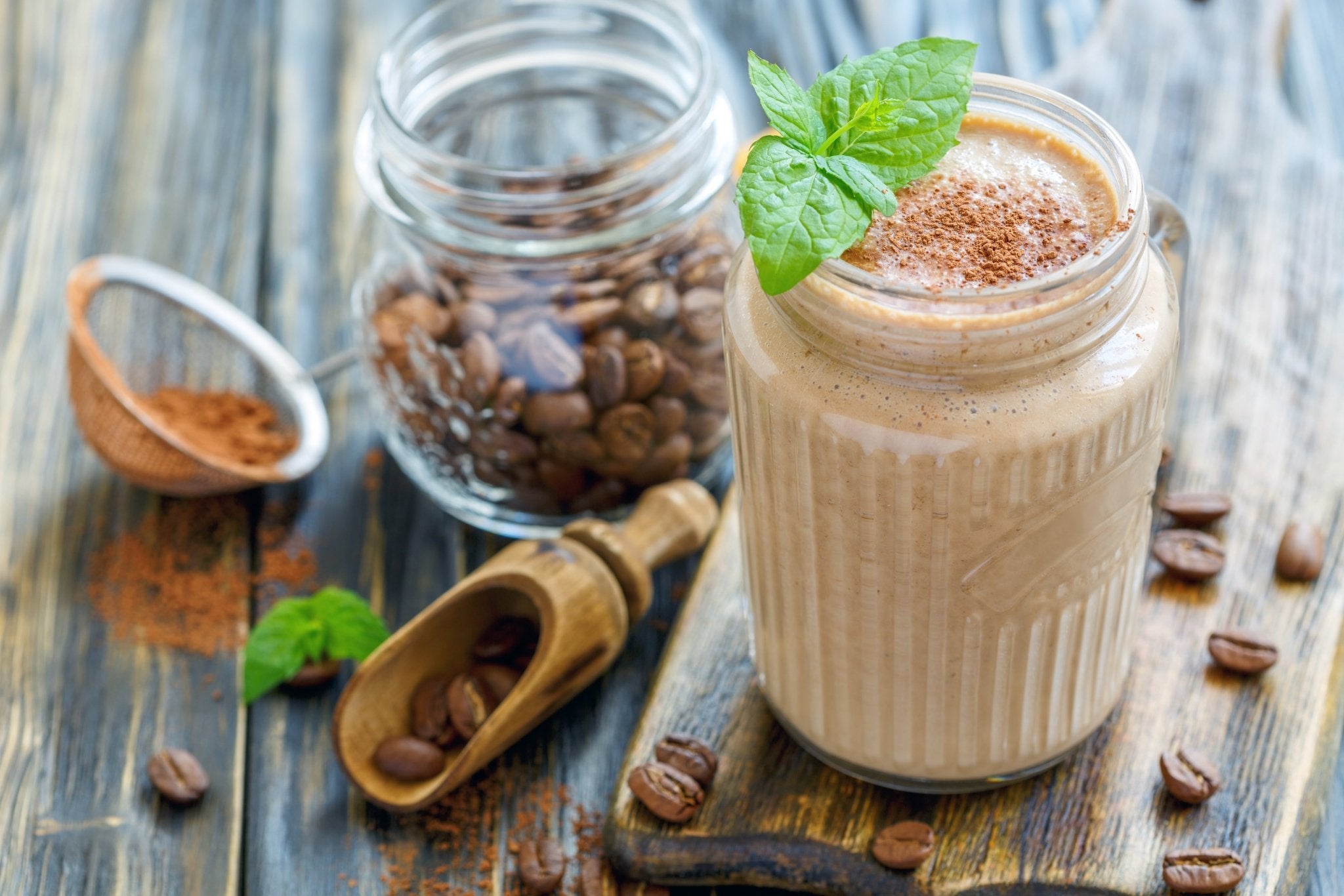 Kaffee-Rezeptidee - Kaffee Smoothie - Nibelungentee