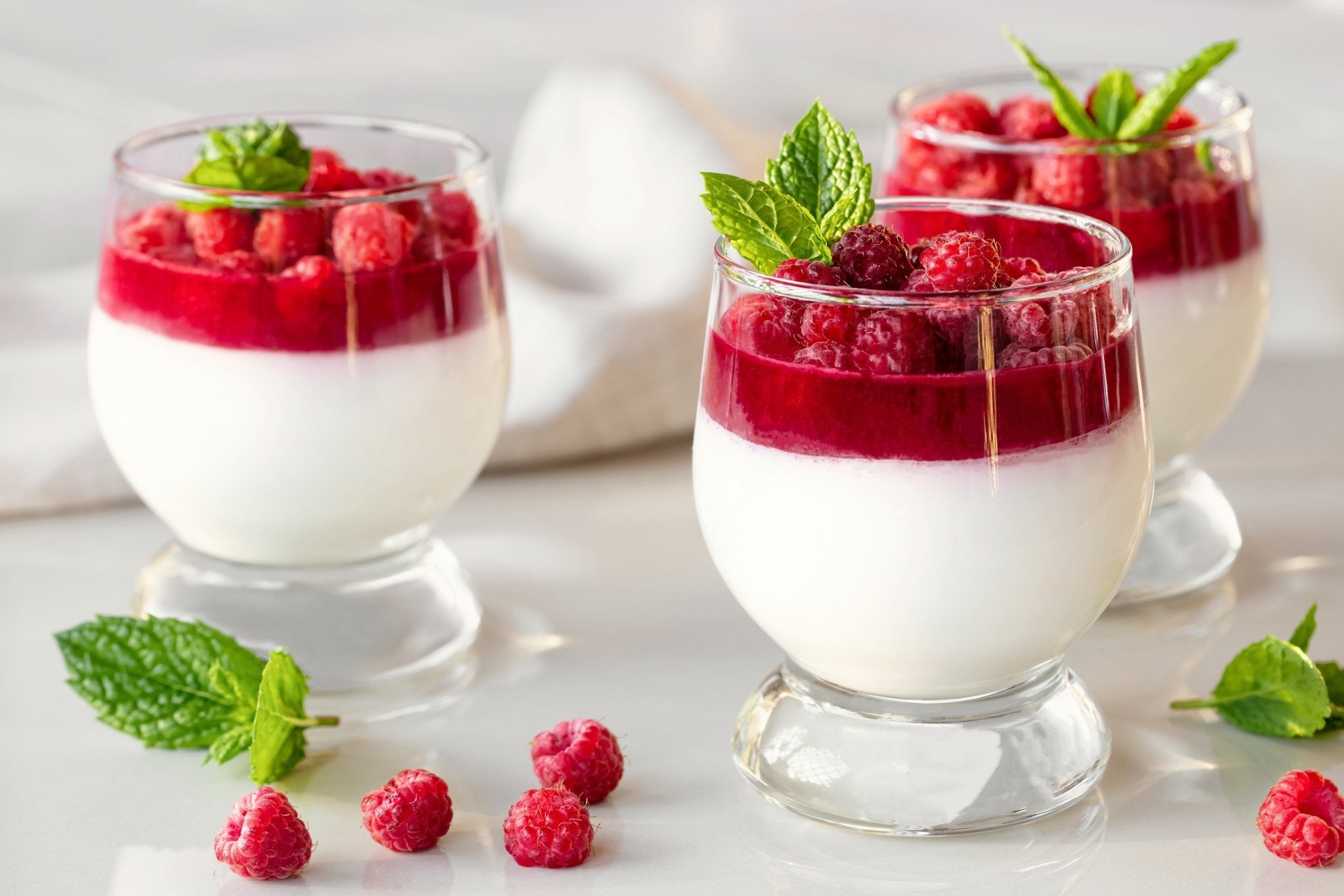 Tee-Rezeptidee - Früchtetee Panna Cotta - Nibelungentee