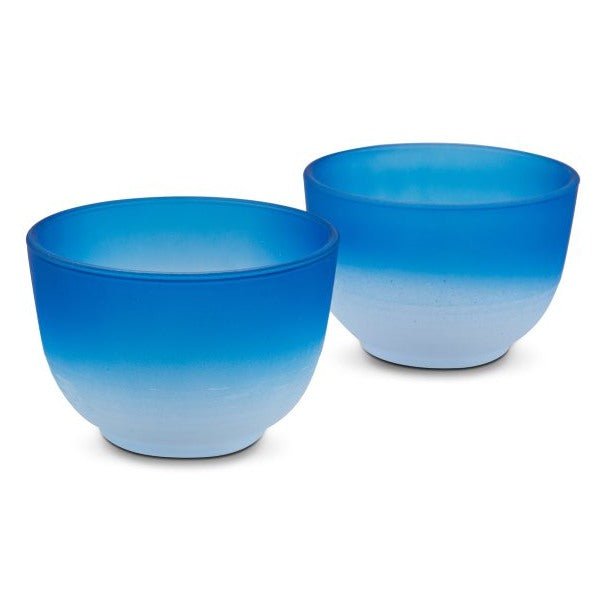 Glas Teacup Iruma 2er - Set blau