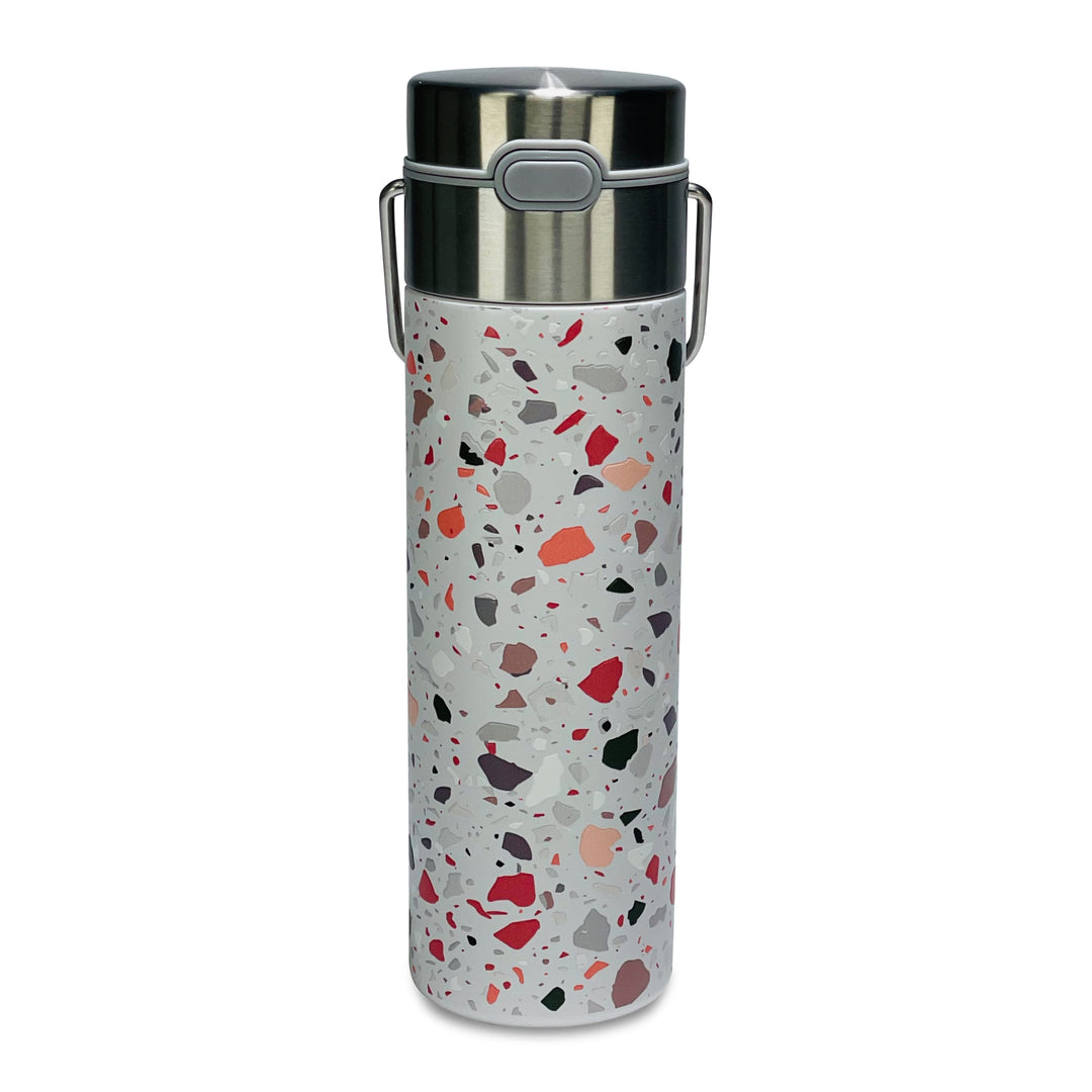 LEEZA Terrazzo Trinkflasche