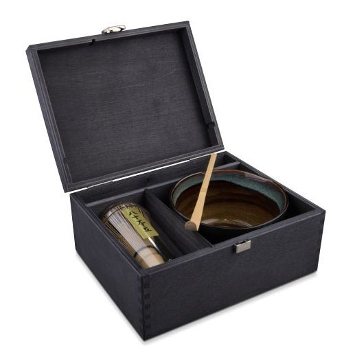 Matcha - Geschenk - Set Hanjo Black Edition