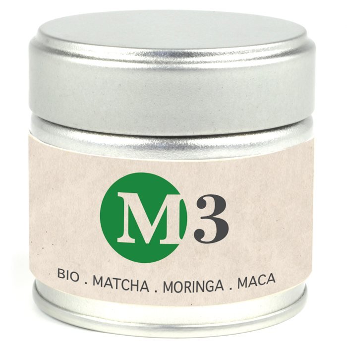 Moringa Matcha Maca Bio 30g Dose