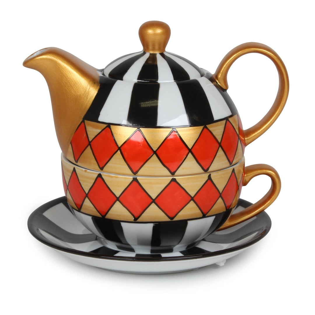 Tea - for - One Set Harlekin