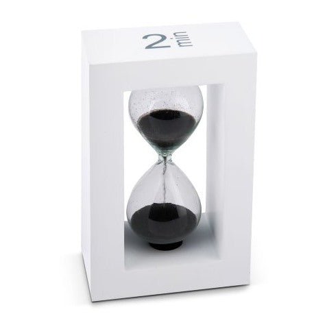 Tea - Timer Sanduhr 2 Min Weiß