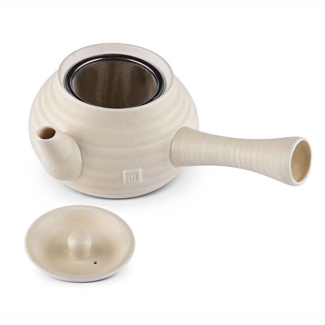 Teekanne Kyusu Creme - Weiß 680ml