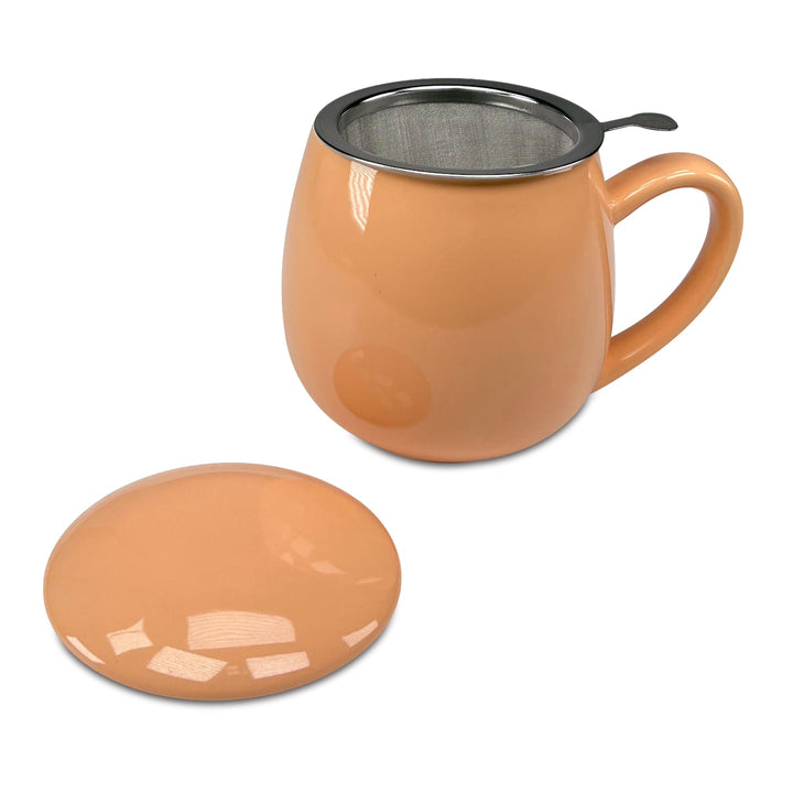 Teetasse Saara Apricot mit Sieb