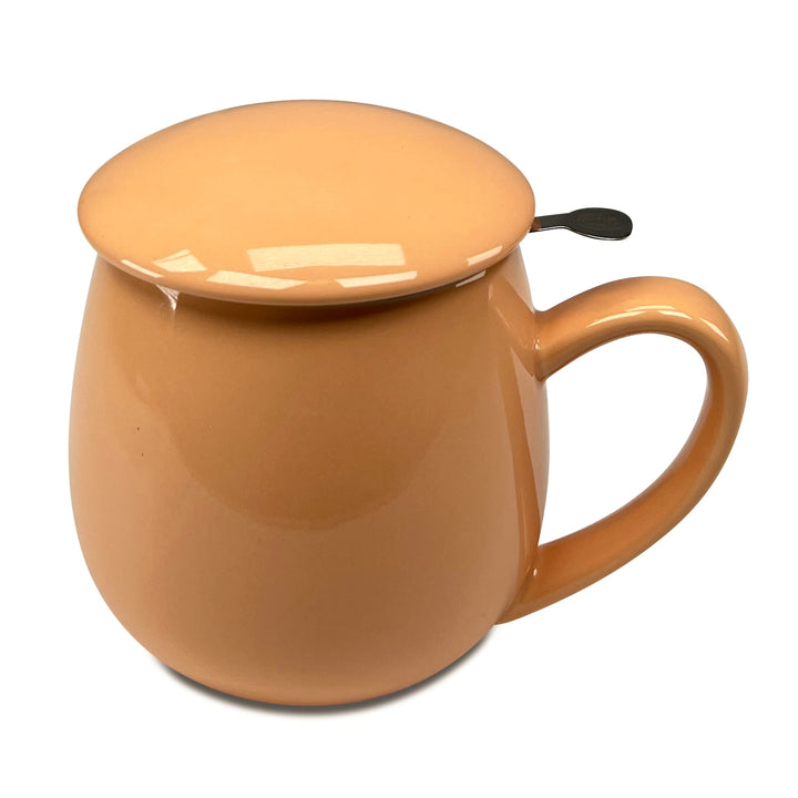 Teetasse Saara Apricot mit Sieb